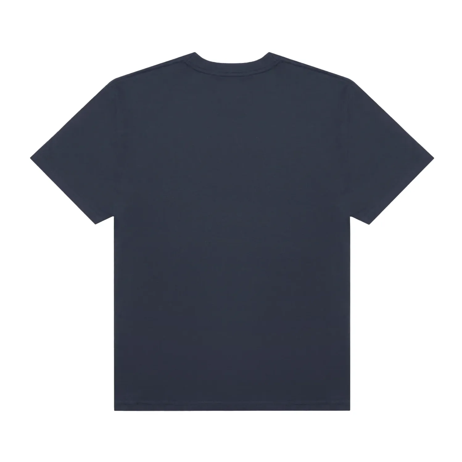 Camiseta masculina Vans Hex SS azul marinho destacando qualidade e design
